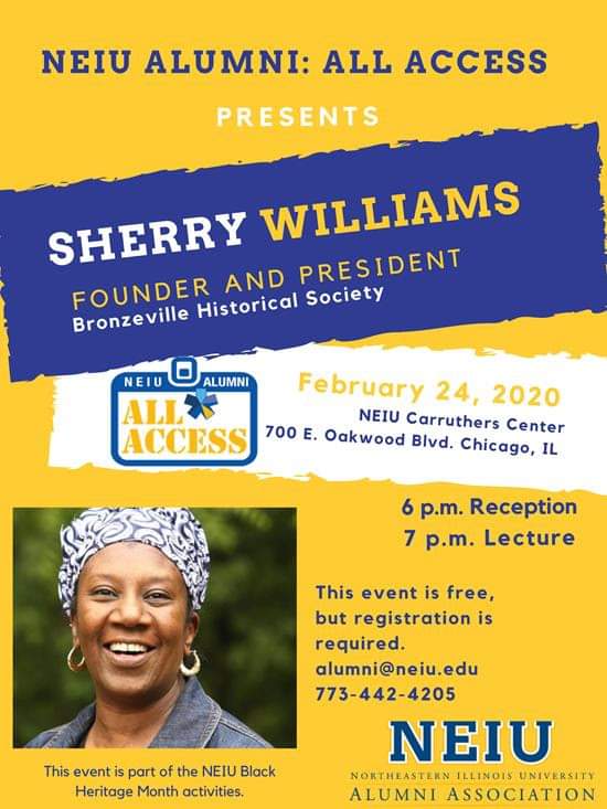 Sherry Williams presents at NEIU CCICS Feb 24 2020